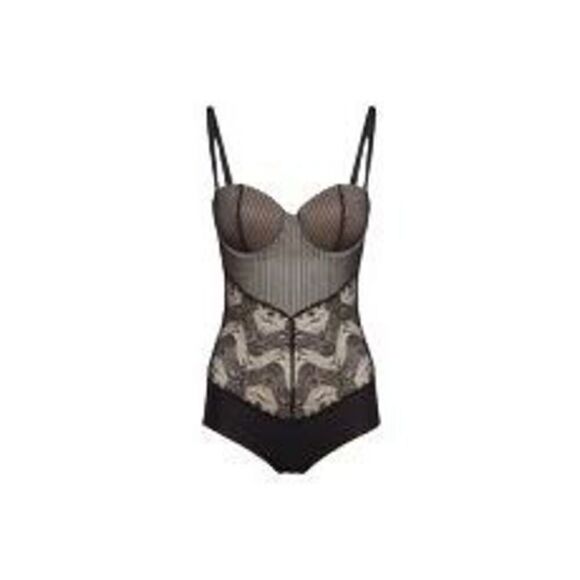 NWT Wolford Venus Forming Bodysuit 42C Sz 12 - Picture 1 of 13